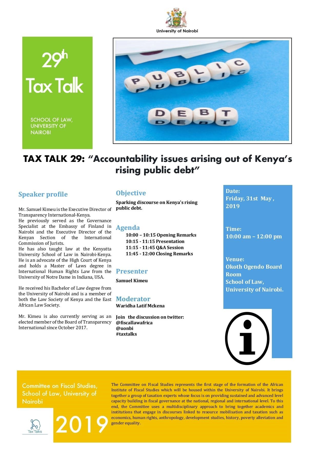 Tax talk 29